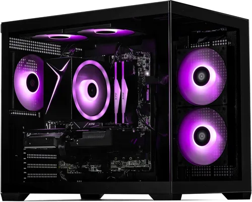 STORMCRAFT Sirius PC Gamer Intel i5 14400F, RTX 5060 Ti 16GB, 32GB DDR5 RAM 6000 RGB de memoria, 1TB NVMe SSD, Chipset B760, PSU Gold de 650W, USB