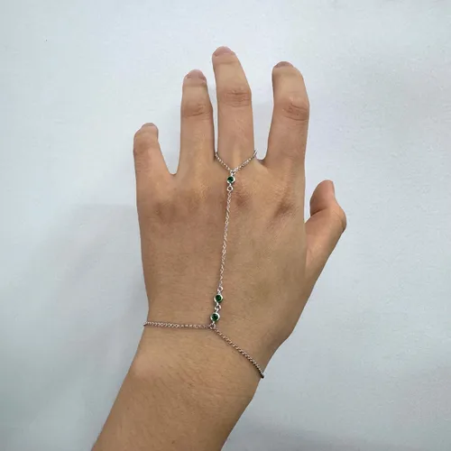 Miniatura 60 de Pulsera de plata de ley 925 para mujer, pulsera de mano para mujer, pulseras esclavas de 7 a 9 pulgadas ajustable