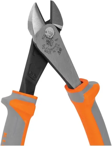 Miniatura 10 de Klein Tools 2288RINS Alicates Cortadores Diagonales Aislados de 1000V, Fabricados en EE.UU., Diseño de Alta Palanca, Cuchillas Endurecidas por
