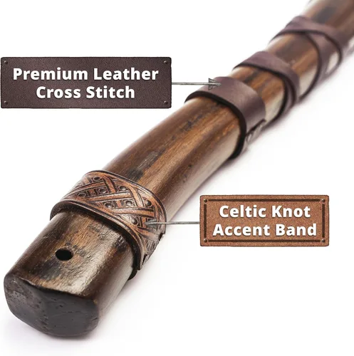 Miniatura 5 de Norse Tradesman Hacha de lanzamiento vikingo de 14 pulgadas, hacha nórdica totalmente afilada, cabeza de hacha de acero al carbono con punto de cruz
