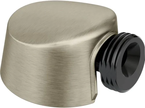 Miniatura 13 de Moen Conector redondo de la pared de la ducha del PDA de Ell de la gota del hierro forjado, A725WR Mate negro