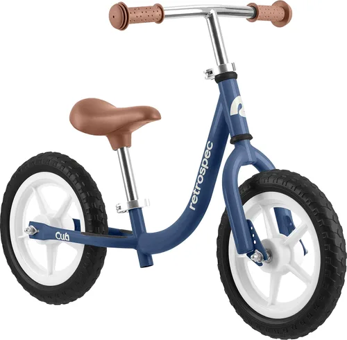 Miniatura 16 de Retrospec Cub - Bicicleta de equilibrio para niños de 18 meses a 3 años, bicicleta para principiantes sin pedal de 12 pulgadas con asiento