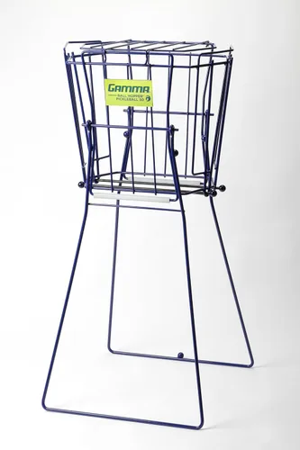 Miniatura 3 de Gamma Sports Pickleball Hopper – 50 Ball Picker Upper with Hexagonal Basket, Reinforced Welds, Carbon Steel Wires & Attached Lid for Durable