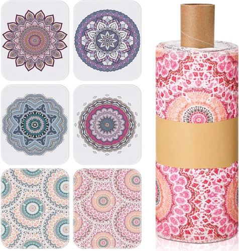 Miniatura 17 de Redbaker 30 Piezas Toallas de Papel Reutilizables Rollos Toallas de Cocina Lavables a Granel Sin Papel Paños de Tela de Algodón Servilletas de Mano