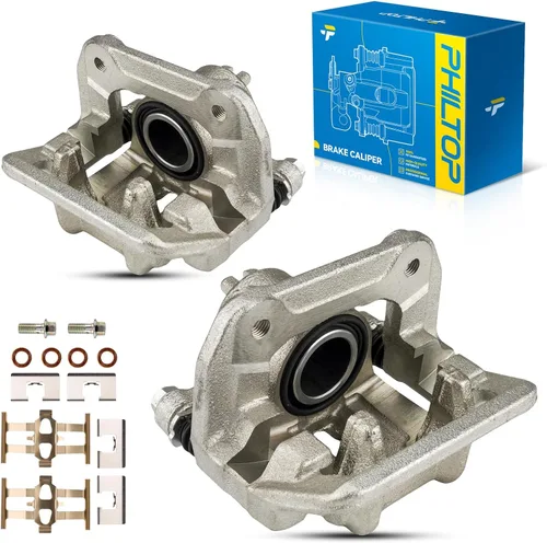 Miniatura 16 de PHILTOP Pinza de freno delantera derecha compatible con S10 RWD 1982-2003, Sonoma RWD 1991-2003, Camaro 1982-1992, Firebird, 1983-1994 S10 Blazer