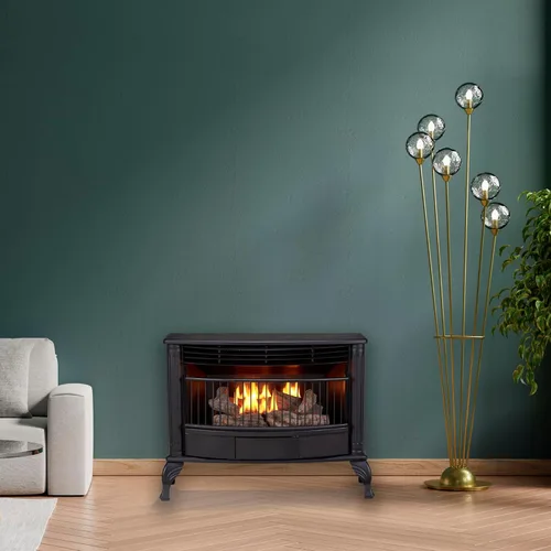 Miniatura 5 de ProCom QNSD250RT estufa de doble combustible sin ventilación, estufa independiente y calefactor de interior, uso con gas natural o propano líquido