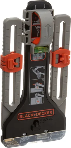 Miniatura 4 de BLACK+DECKER Taladro eléctrico, 1/2 pulgada, 7.0 amperios con kit para colgar cuadros MarkIT (DR560 y BDMKIT101C)
