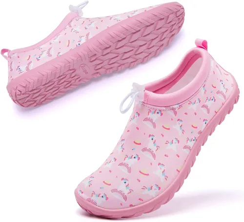 Miniatura 2 de Racqua Zapatos de agua para niños y niñas, zapatos de natación de secado rápido, ligeros, para playa, piscina, natación (niños pequeñosgrandes)