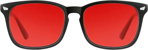 Miniatura 25 de TIJN Lentes de bloqueo de luz azul para mujeres y hombres, marco transparente cuadrado, anteojos nerd anti luz azul, gafas para pantalla
