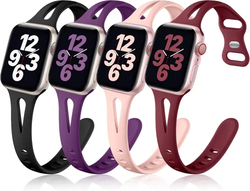 Miniatura 10 de Getino Compatible con Apple Watch Band 1.57, 1.49, 1.61, 1.65 pulgadas iWatch Series 11, 10, 9, 8, 7, 6, 5, 4, 3, 2, 1 SE, para mujeres, correas
