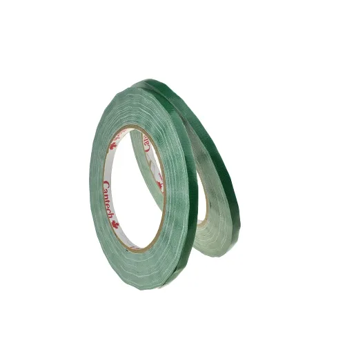 Miniatura 16 de HAHIYO 3 rollos de cinta floral de 0.5 pulgadas de ancho en verde oscuro - 270 pies/90 yardas en total, cinta de papel impermeable para floristería