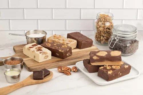 Uncle Butch's - Caramelo de chocolate con mantequilla de maní - Dulce casero de mantequilla de maní recién hecho en pequeños lotes - Receta cremosa,