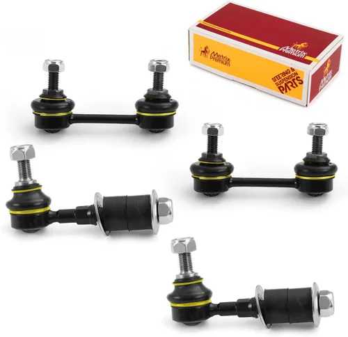 Miniatura 123 de Metrix Premium Piezas de Chasis - Kit de 4 Piezas de Enlace de Barra Estabilizadora Delantera y Trasera Compatible con Mercury Mariner 2009-2011