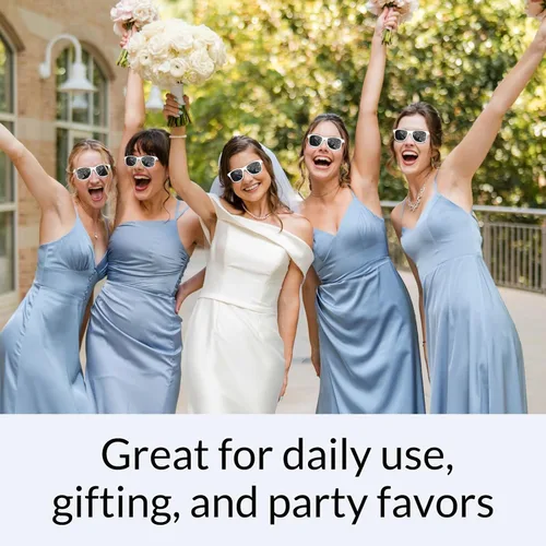 Miniatura 5 de Gafas de sol personalizadas para recuerdos de fiesta de boda, gafas de sol personalizadas a granel para hombres, padrinos de boda, adultos y mujeres