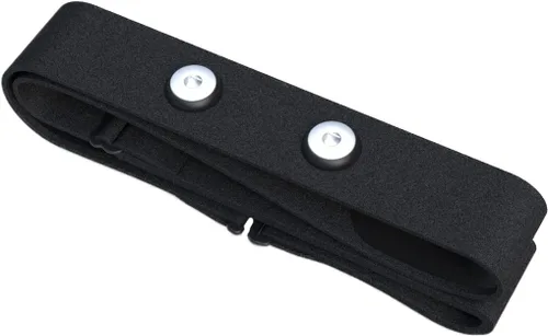 Cómoda correa de reemplazo de pecho de frecuencia cardíaca para Polar H10 H9 Garmin Wahoo Coospo PowrLab Fitcent Magene MOOFIT IGPSPORT Negro