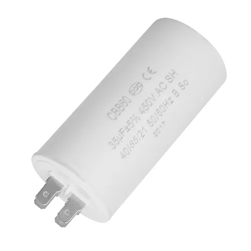 Miniatura 9 de Peso ligero CBB60 Condensador del comienzo del condensador del generador 4 Pin Motor de la baja pérdida que funciona para los refrigeradores