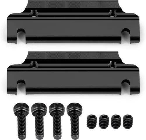 Miniatura 2 de SWX 2 soportes de barra estabilizadora central de aluminio, escala 1/8, ARRMA 6S, retenedor de barra de rodillo de aleación compatible con piezas