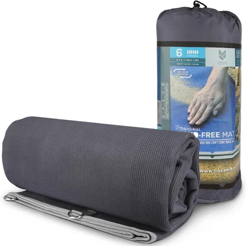Miniatura 11 de CGEAR Alfombra Original para Exteriores Sin Arena Estera de Camping - Material Resistente al Agua y Anti-Decoloración - Grado Militar - Diseño