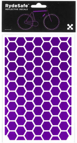 Miniatura 10 de RydeSafe Adhesivos reflectantes - Kit hexagonal - Grande