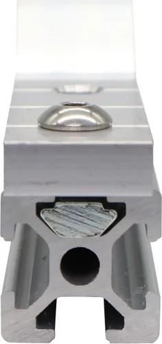 Miniatura 6 de 8Pcs 2020 Extrusión de Aluminio Ranura en T Bracket de Esquina Serie 20 Hardware Extruido Conector Tri 3 Vías con Tornillo de Ajuste para Perfil