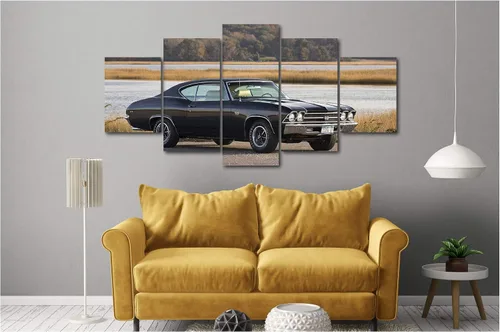 Miniatura 12 de 5 pósteres de lona de lujo de autos deportivos, superdeportivo, exótico, de lujo, moderno, decoración de pared
