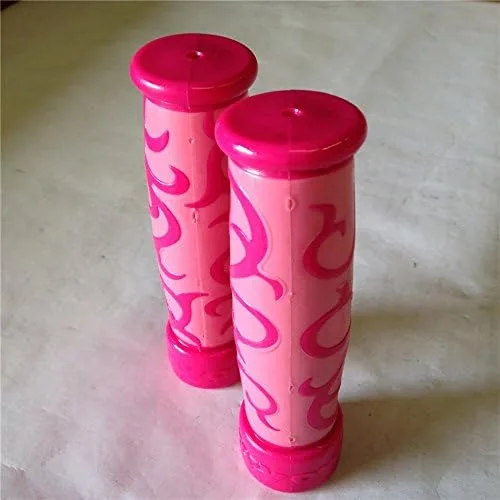 Miniatura 3 de HK- FIRE Gel Style H Grips color rosa compatible con ATV QUAD WATERCRAFT ATV RECON Kawasaki Brute Force Prairie ATV BRUIN GRIZZLY KODIAK