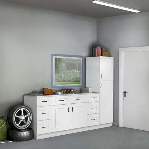 Miniatura 11 de Design House Brookings - Gabinete de pared para cocina, estilo Shaker, sin ensamblar, modelo W2412, 61 cm de ancho x 30,5 cm de profundidad x 30,5