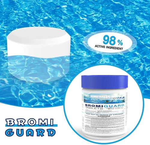 Miniatura 3 de Tabletas de Bromo para SPA Bañera de Hidromasaje 1lb 50LB Tabletas Bromantes Refuerzo Elimina Bacterias Algas Sensación de Agua Suave Sin Olor a