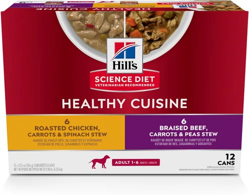 Miniatura 14 de Comida enlatada guisada dietética para perros Hill's Science, 12.5 onzas, paquete de 12, Adulto