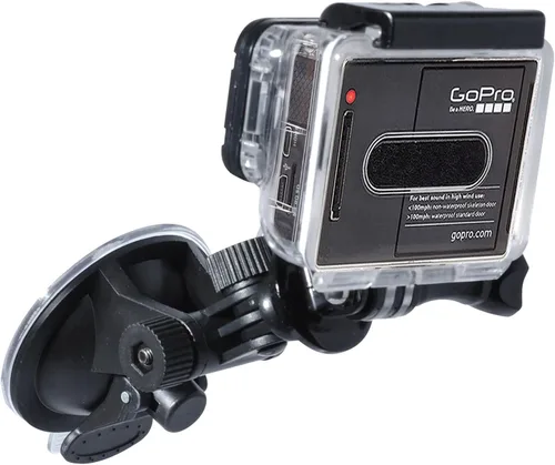 Miniatura 2 de Xit XTGPCARM Mini Soporte de coche con ventosa para cámaras GoPro Hero 3/3+ y 4 (negro)