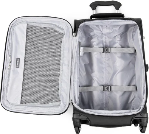 Miniatura 17 de Travelpro Maxlite 5 - Juego de 2 piezas de equipaje de mano de tela, expandibles con 4 ruedas giratorias, bolso blando para debajo del asiento, Negro