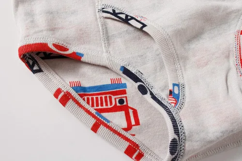 Miniatura 6 de Boboking - Calzoncillos 100% de algodón, para niños pequeños, ropa interior suave, con diseño de dinosaurios y de camiones