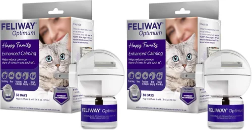 Miniatura 11 de FELIWAY Optimum - Kit difusor calmante para gatos – Soporte avanzado para ayudar a reducir la pulverización de orina, arañazos, peleas y esconderse