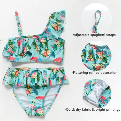 Miniatura 4 de Trajes de baño de una pieza para niñas, traje de baño para playa y piscina