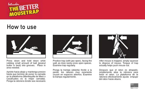 Miniatura 4 de Paquete de 24 trampas para ratones Intruder 16000 Better