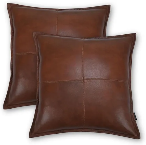 Miniatura 88 de Funda de almohada de piel de cordero – Funda de cojín para sofá, fundas decorativas para sala de estar o dormitorio de 20 x 20 pulgadas – Caja