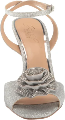 Miniatura 2 de Jewel Badgley Mischka Vida Rosette Peep Stiletto