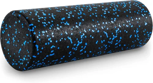 ProsourceFit - Rodillos de espuma negra moteados de alta densidad, 12", 18", 24" y 36" para liberación miofascial, pilates, masaje de puntos