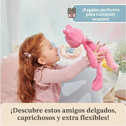 Miniatura 7 de GUND Amigos para llevar de peluche, conejita de ballet, animal de peluche de conejo para edades de 1 año en adelante, rosa, 15 pulg Conejito