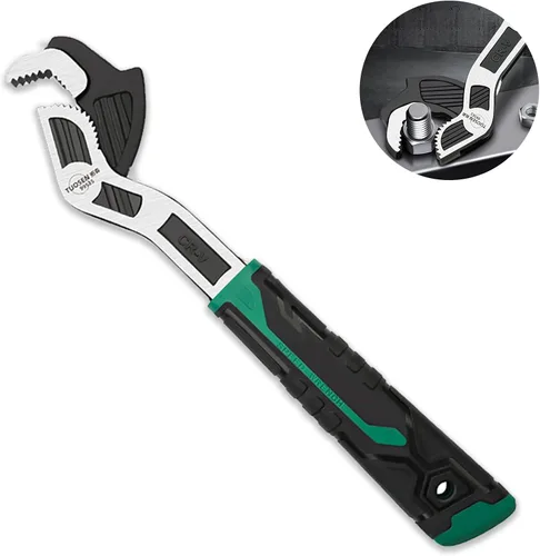 Miniatura 7 de 2PC Llaves Inglesas Ajustables – Ajuste de Tamaño Automático, 0.6"-1.38" (7-35MM) Llave Inglesa Rápida Autoajustable para Reparaciones de verde S+L