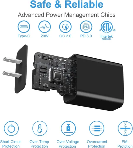 Miniatura 5 de Cargador USB C tipo C de carga rápida de 10 pies de largo para iPhone 17, 16, 15, paquete de 3 cargadores rápidos USB C para iPhone 17/17 Plus/17