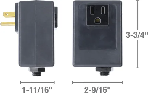 Miniatura 4 de Danco Interruptor de aire de montaje superior para trituradores de basura con longitud de rosca extendida en parte trasera mate (12037)