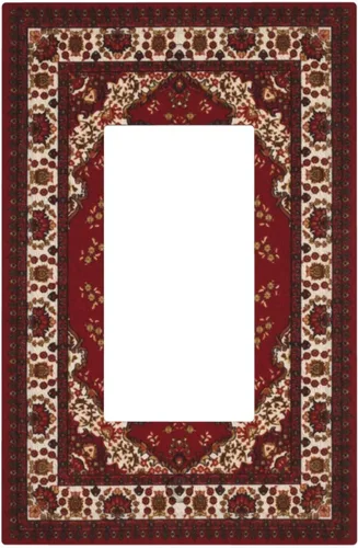 Miniatura 83 de Cubierta de Interruptor de Palanca Única de Asta de Venado de Madera de Estilo Rústico de Granja Placa Decorativa de Pared de 1 Banda Placa Frontal