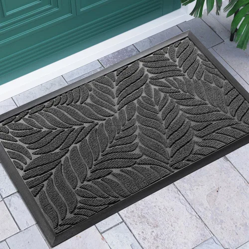 Miniatura 29 de Yimobra Tapete para puerta delantera para interiores y exteriores, 29.5 x 17 pulgadas, impermeable, para todas las estaciones, para entrada