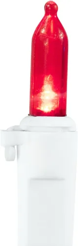 Miniatura 6 de Northlight Juego de mini luces navideñas LED patrióticas, cable blanco de 15.5 pies, 50