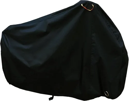 Miniatura 7 de Viaky Funda de bicicleta para dos bicicletas, cubierta de lluvia para bicicleta de carretera de montaña con orificio de bloqueo, impermeable al aire