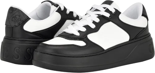Miniatura 6 de GUESS US Cleva Logo - Tenis bajos para mujer, Wht Floral