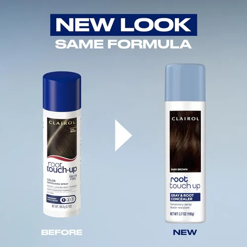 Miniatura 2 de Clairol Spray de coloración temporal para retoque de raíz, color de cabello negro, paquete de 1