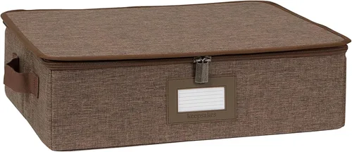Miniatura 9 de Covermates Keepsakes - Juego de cajas de almacenamiento con cierre de cremallera, paquete de 3 cubos organizadores de poliéster resistente, diseño