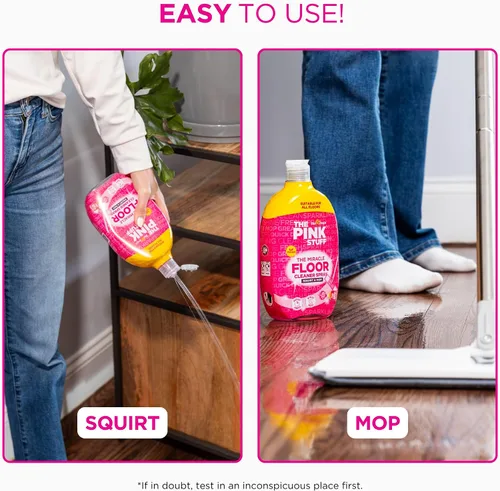Miniatura 5 de Stardrops The Pink Stuff The Miracle Floor Cleaner Spray - Fórmula de chorro y fregona para pisos limpios y brillantes - Secado rápido, acabado sin